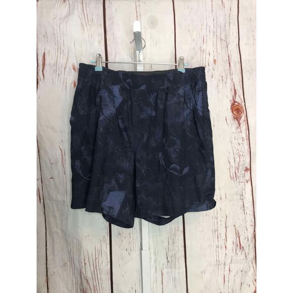 Rhone abstract tie dye smokey print athletic shorts - Picture 1 of 6